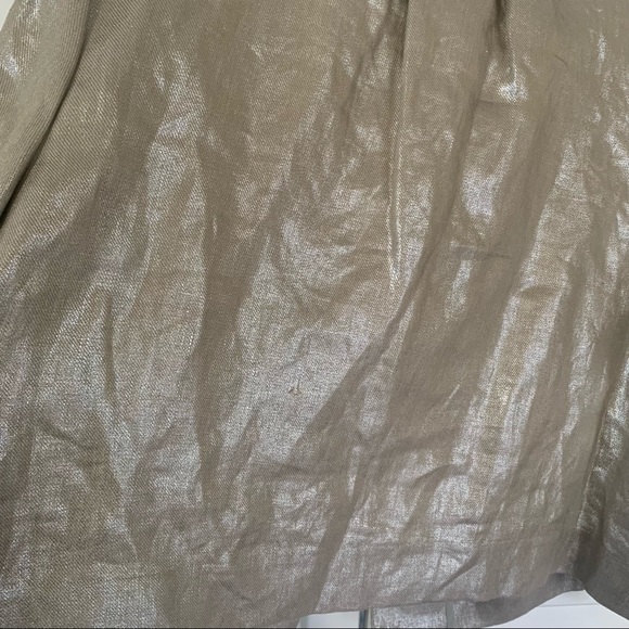 Kenneth Cole Reaction Metallic Gold Shrug Cover - Picture 7 of 10